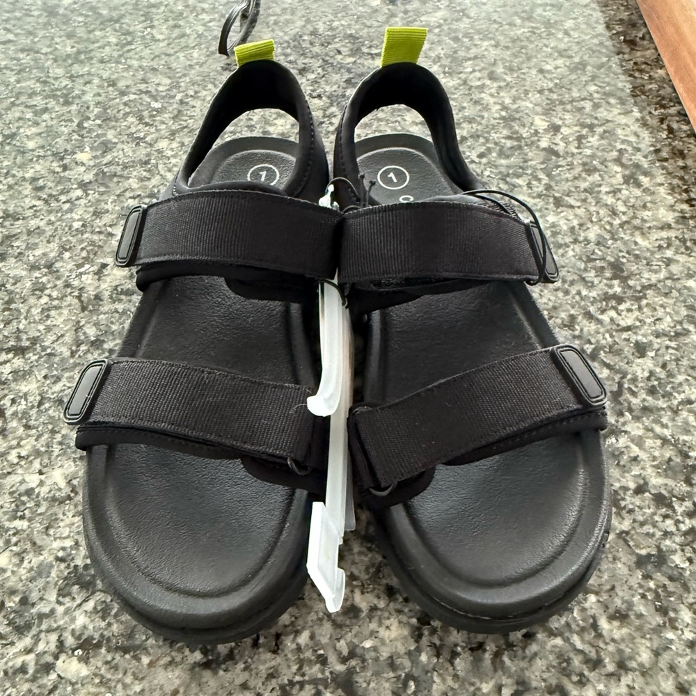 Cat and Jack Black Kids Sandals